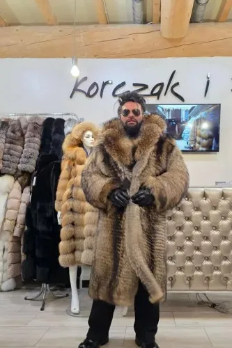 Manteaux de fourrure et vestes pour homme